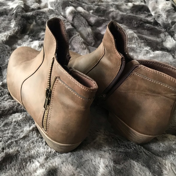 Brown Ankle Boots - Picture 2 of 3